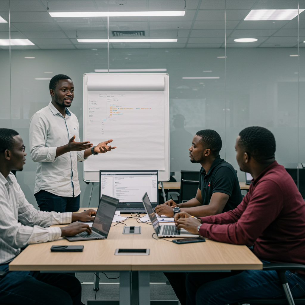 Angazalabs Team in Nairobi office