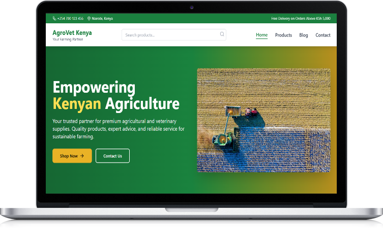 Non-profit website Kenya